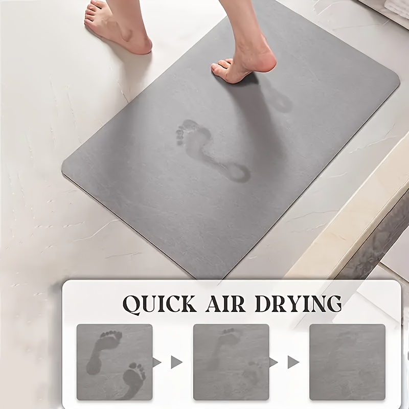 정사각형 규조토 욕실 매트 미끄럼 방지 고무 뒷면 초흡 - Bamboo Bath Mat 리뷰 및 가격
